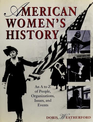 Cover of American women's history by Doris Weatherford