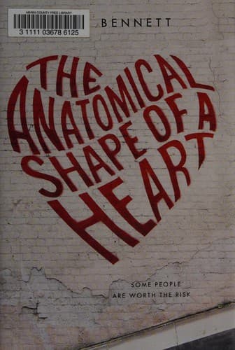 Cover of The Anatomical Shape of a Heart by Jenn Bennett