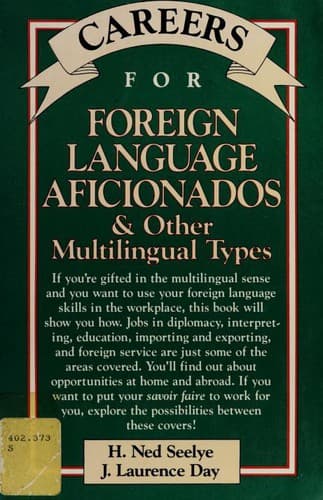 Cover of Careers for foreign language aficionados & other multilingual types by H. Ned Seelye