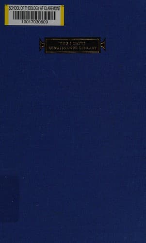 Cover of Commentaries on Plato by Marsilio Ficino