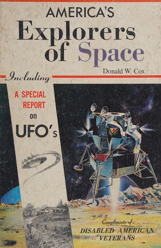 Cover of America's explorers of space, including a special report on UFO's by Donald W. Cox