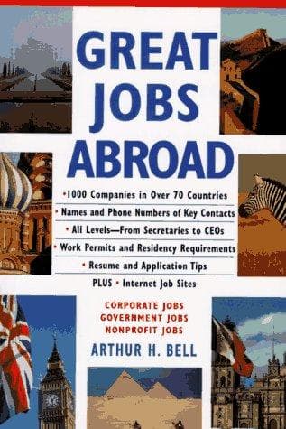 Cover of Great jobs abroad by Arthur H. Bell