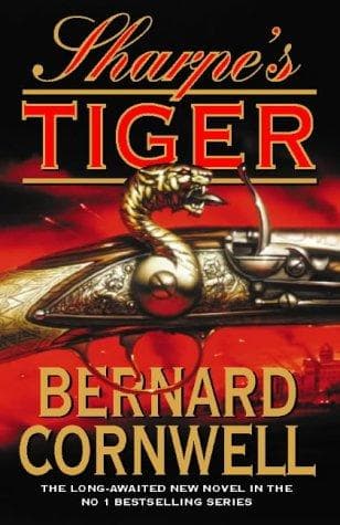 Cover of Sharpe's Tiger by Bernard Cornwell