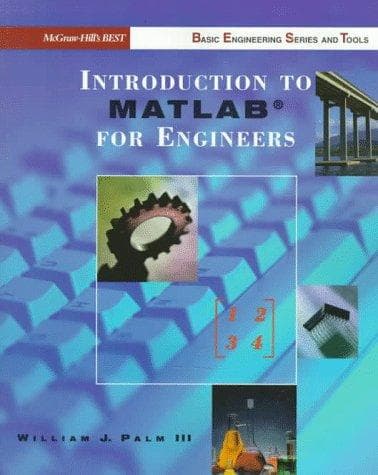 Cover of Introduction to MATLAB for engineers by William J. Palm
