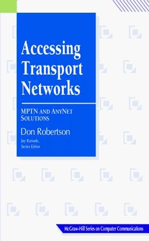 Cover of Accessing transport networks by Robertson, Don