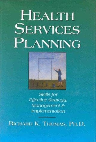Cover of Health services planning by Richard K. Thomas
