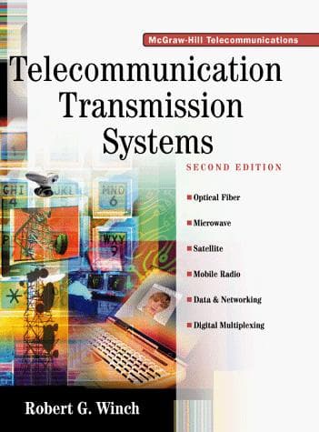 Cover of Telecommunication transmission systems by Robert G. Winch
