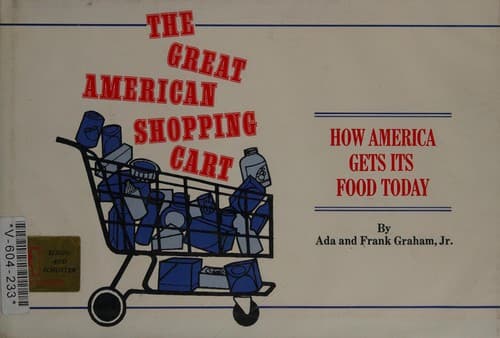 Cover of The great American shopping cart by Ada Graham