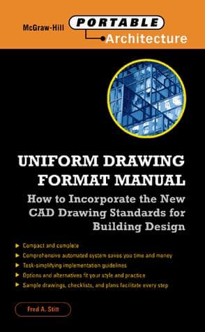 Cover of Uniform drawing format manual by Fred A. Stitt
