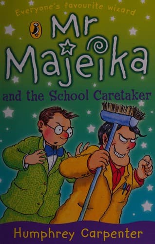 Cover of Mr Majeika and the school caretaker by Humphrey Carpenter