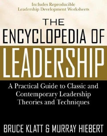 Cover of The encyclopedia of leadership by Murray Hiebert