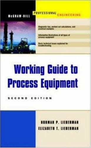 Cover of Working guide to process equipment by Norman P. Lieberman