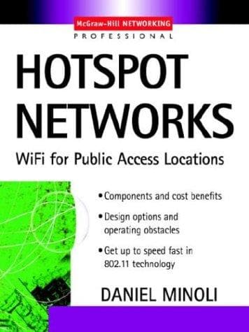 Cover of Hotspot Networks by Daniel Minoli