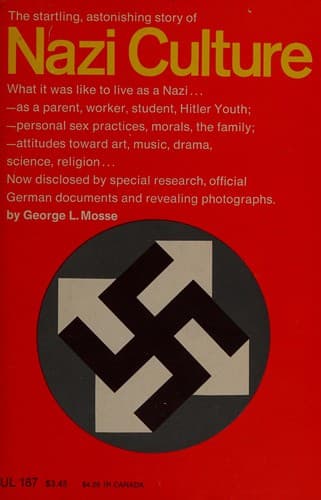 Cover of Nazi culture by George L. Mosse