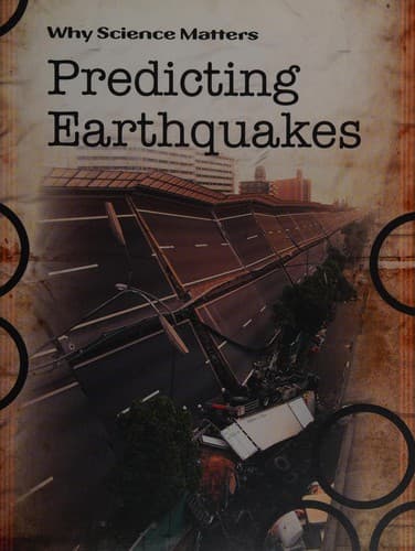 Cover of Predicting earthquakes by John Farndon