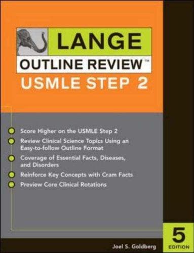 Cover of Lange Outline Review by Joel S. Goldberg