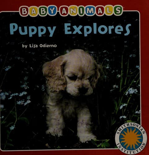 Cover of Puppy explores by Lisa Odierno