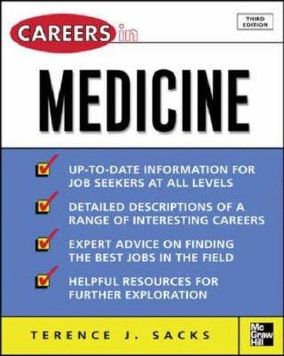Cover of Careers in medicine by Terence J. Sacks