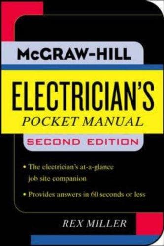 Cover of Electrician's Pocket Manual (Pocket References (McGraw-Hill)) by Rex Miller