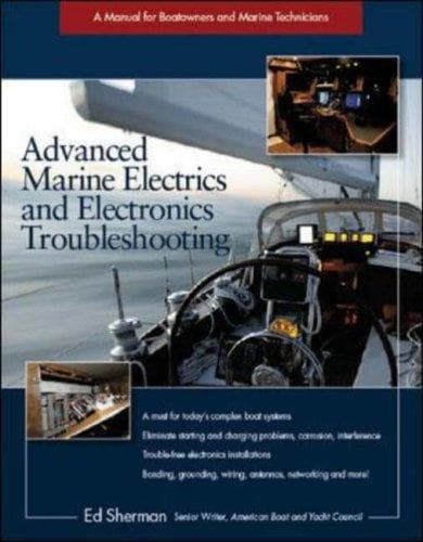 Cover of Advanced marine electrics and electronics troubleshooting by Edwin R. Sherman