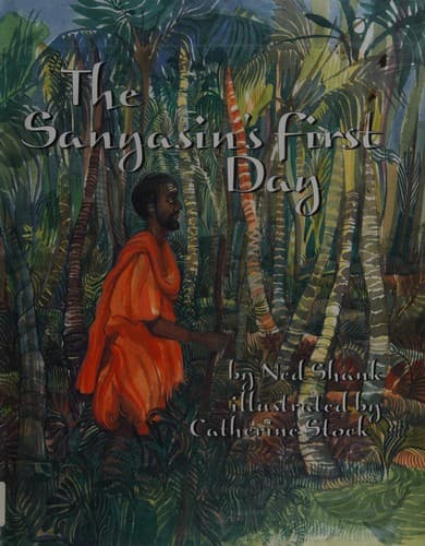Cover of The sanyasin's first day by Ned Shank
