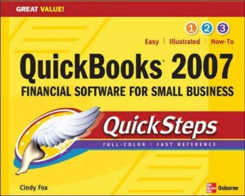 Cover of QuickBooks 2007 QuickSteps (Quicksteps) by Cindy Fox