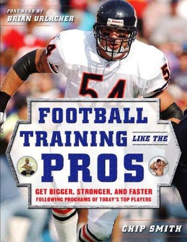 Cover of Football Training Like the Pros by Chip Smith