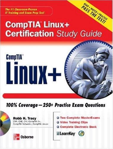 Cover of Linux+ Certification Study Guide by Robb Tracy