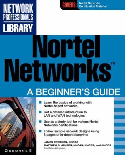 Cover of Nortel networks by James Edwards