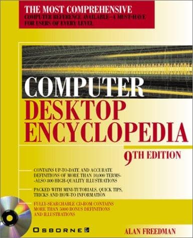 Cover of The computer desktop encyclopedia by Alan Freedman