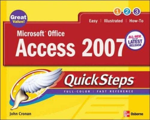 Cover of Microsoft Office Access 2007 QuickSteps (Quicksteps) by John Cronan