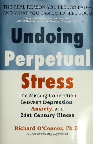 Cover of Undoing Perpetual Stress by O'Connor, Richard Ph. D