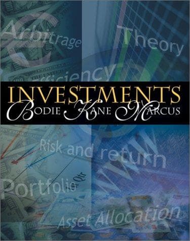 Cover of Investments by Zvi Bodie