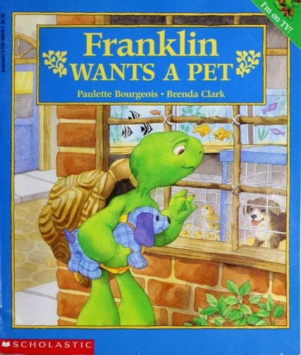 Cover of Franklin wants a pet by Paulette Bourgeois