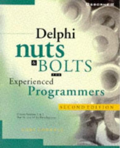 Cover of Delphi nuts & bolts by Gary Cornell