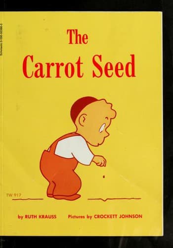 Cover of The Carrot Seed by Ruth Krauss
