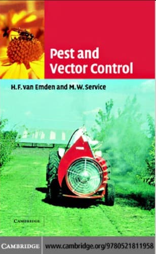 Cover of Pest and vector control by Helmut Fritz Van Emden