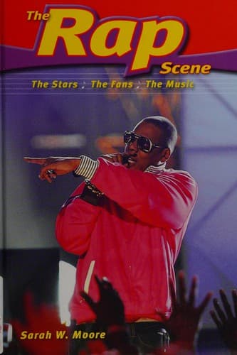 Cover of The rap scene by Sarah W. Moore