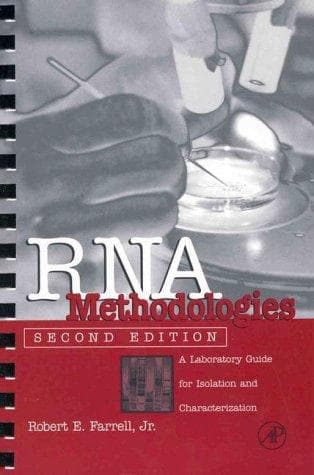 Cover of RNA methodologies by Robert E. Farrell