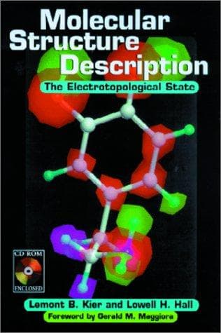 Cover of Molecular structure description by Lemont B. Kier