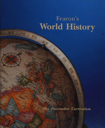 Cover of Fearon's world history by Joanne Suter