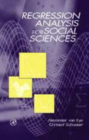 Cover of Regression analysis for social sciences by Alexander von Eye