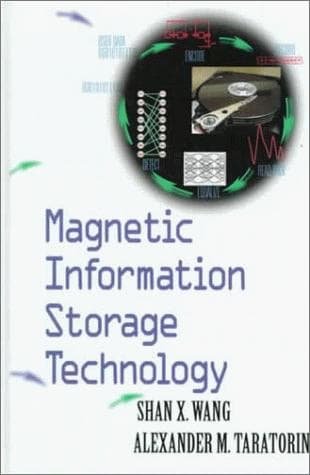 Cover of Magnetic information storage technology by Shan X. Wang