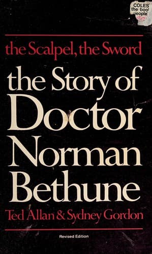 Cover of The scalpel, the sword by Ted Allan