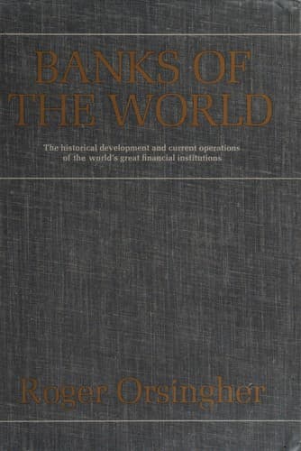 Cover of Banks of the world by Roger Orsingher