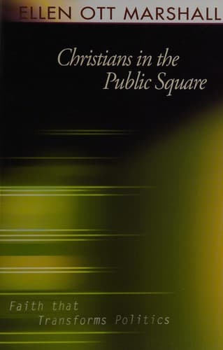 Cover of Christians in the public square by Ellen Ott Marshall