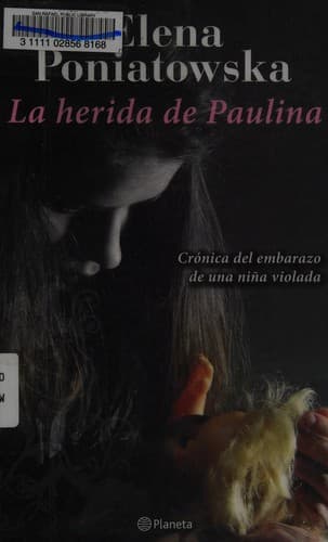Cover of La herida de Paulina by Elena Poniatowska