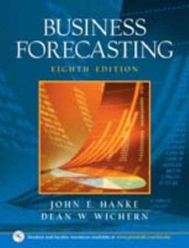 Cover of Business forecasting by John E. Hanke