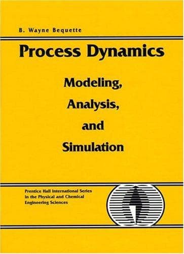 Cover of Process dynamics by B. Wayne Bequette