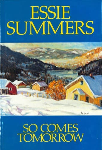 Cover of So Comes Tomorrow by Essie Summers